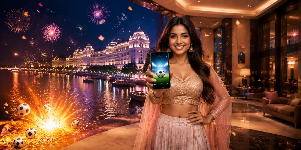 Indian cricket fans watching match while using mobile payments